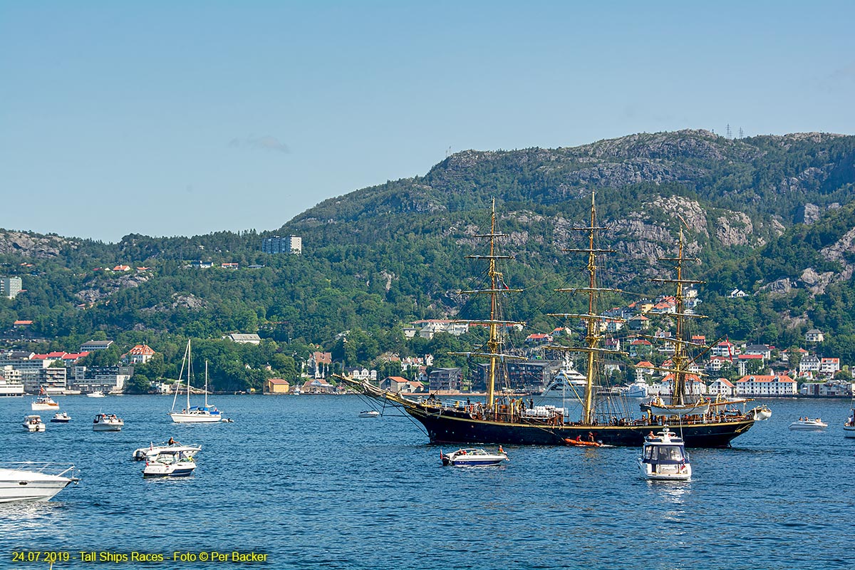 Tall Ships Races - avreise frå Bergen