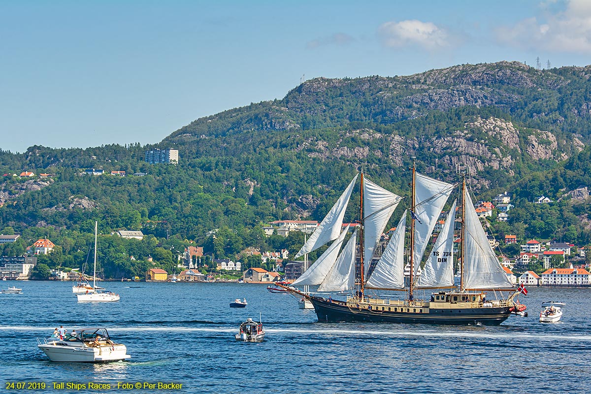 Tall Ships Races - avreise frå Bergen