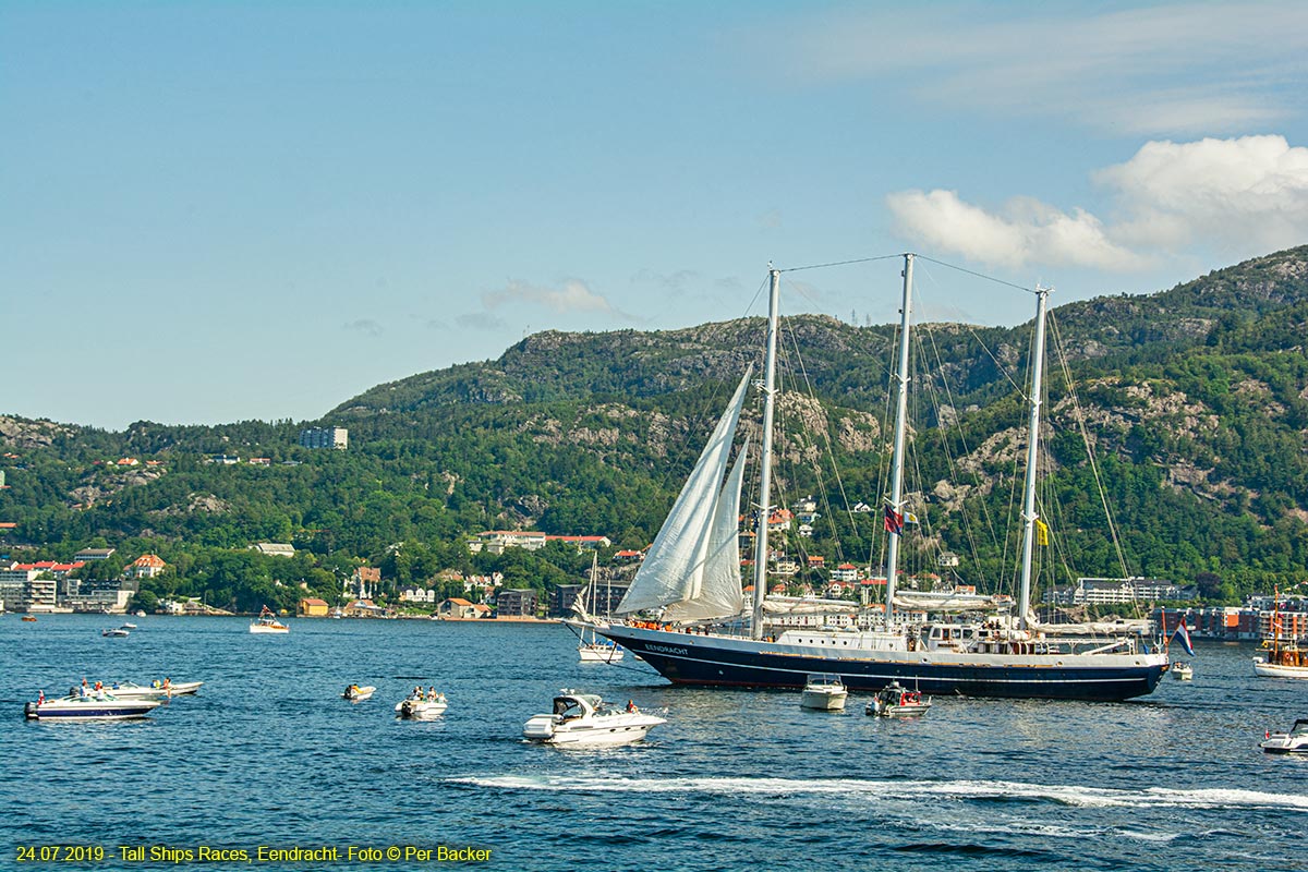 Tall Ships Races - avreise frå Bergen