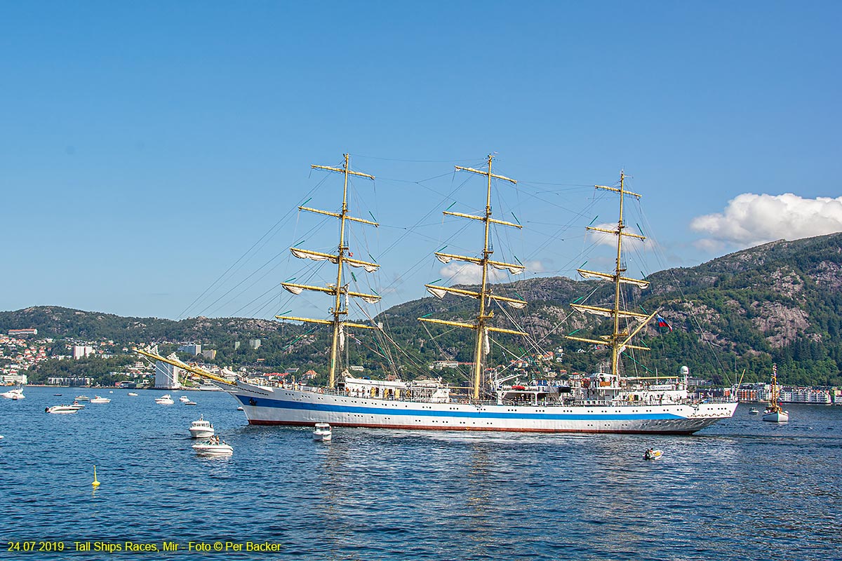 Tall Ships Races - avreise frå Bergen