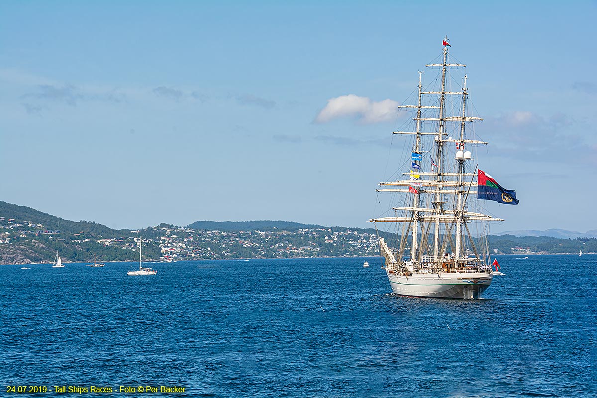 Tall Ships Races - avreise frå Bergen