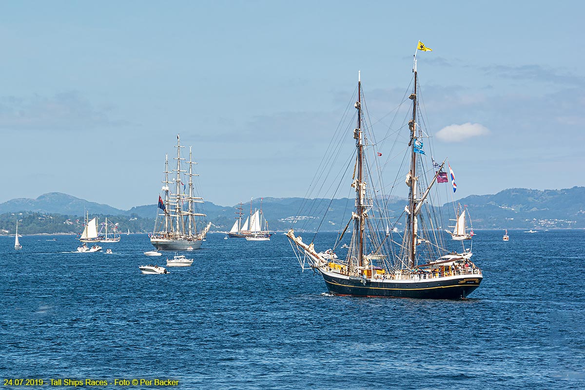 Tall Ships Races - avreise frå Bergen