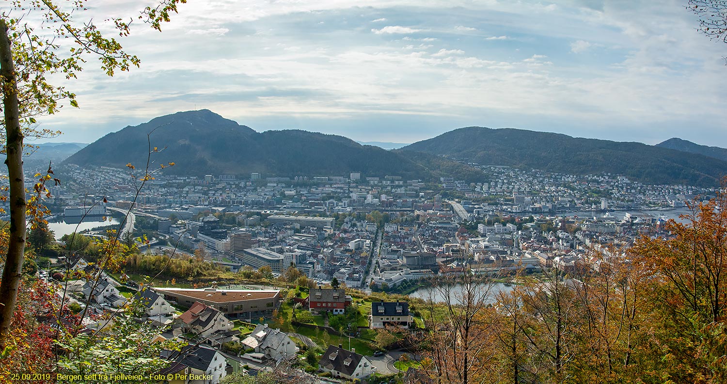 Bergen sett frå Fjellveien