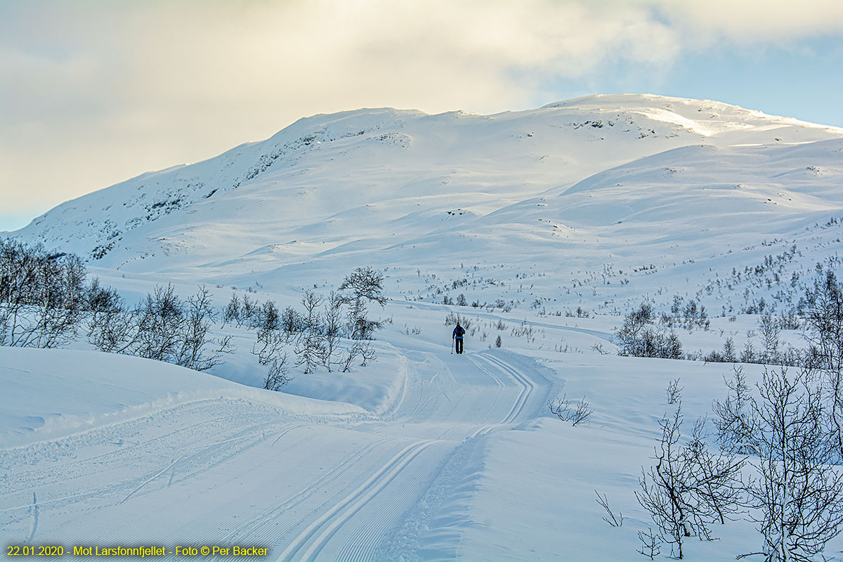 Mot Larsfonnfjellet