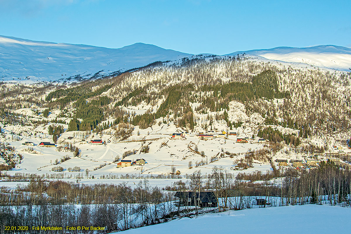 Frå Myrkdalen klokka 09.30