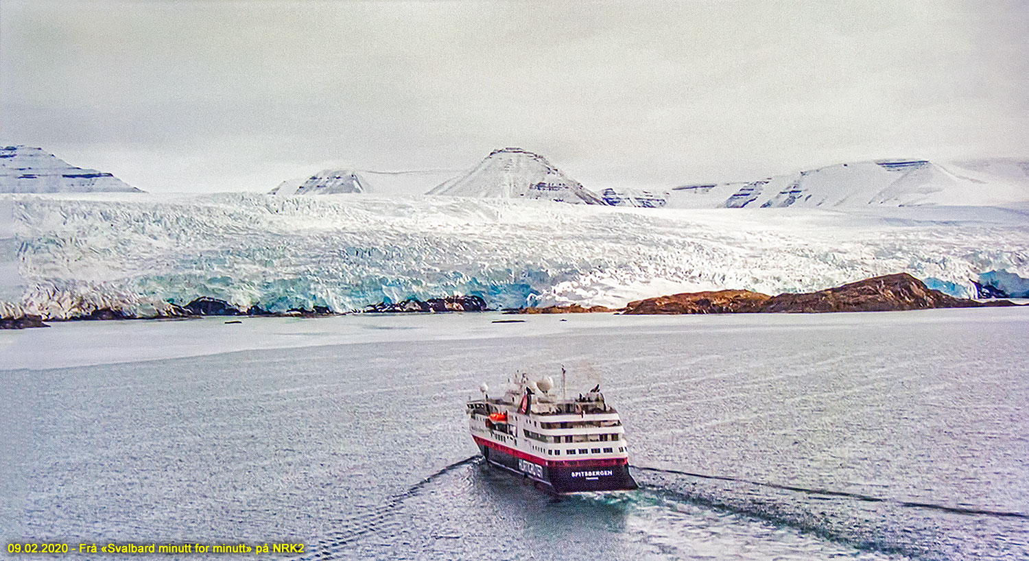 Frå "Svalbard minutt for minutt" på NRK2