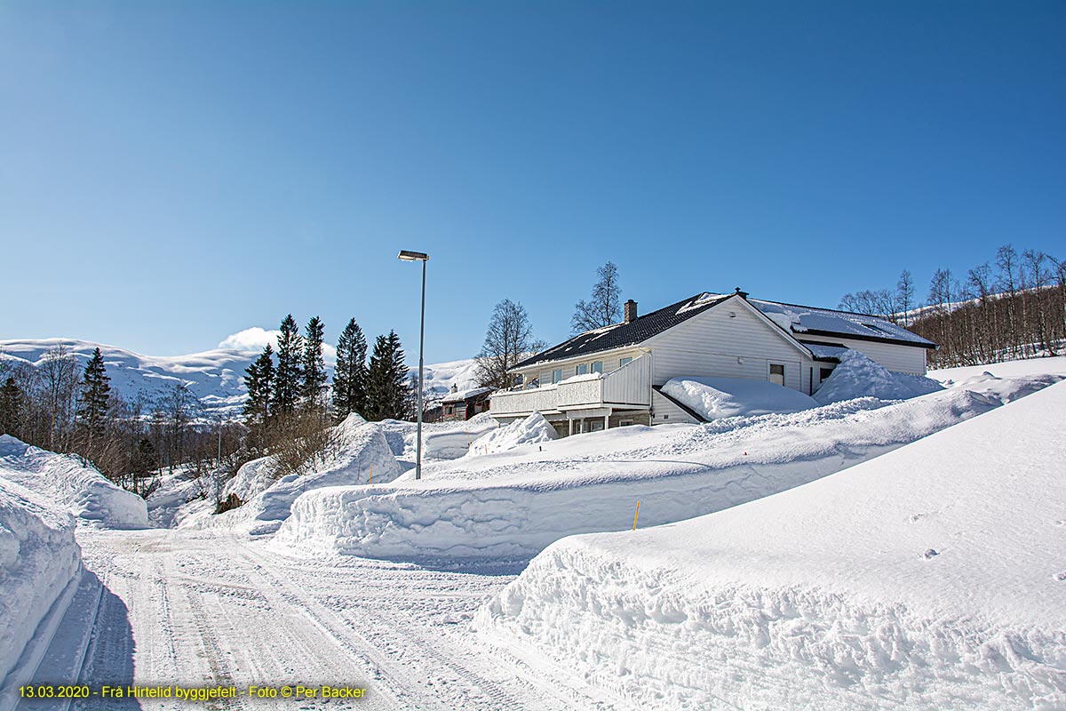 Frå Hirtelid byggjefelt