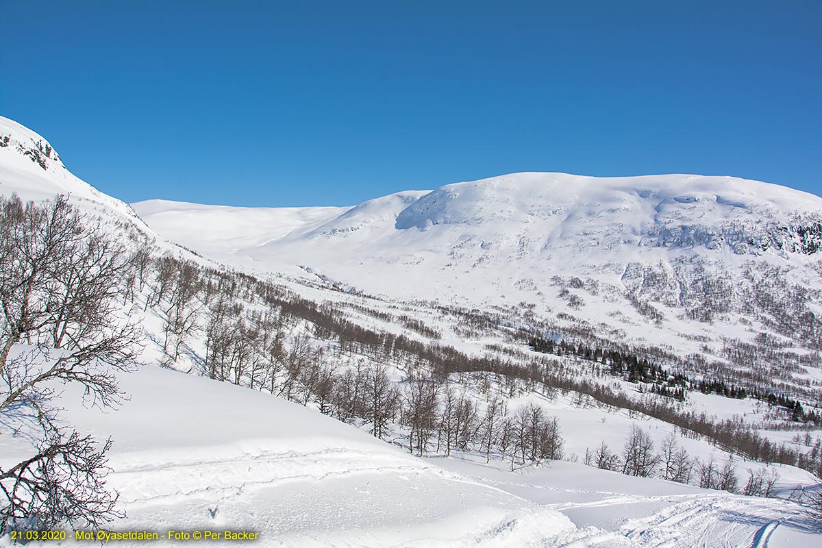 Mot Øyasetdalen