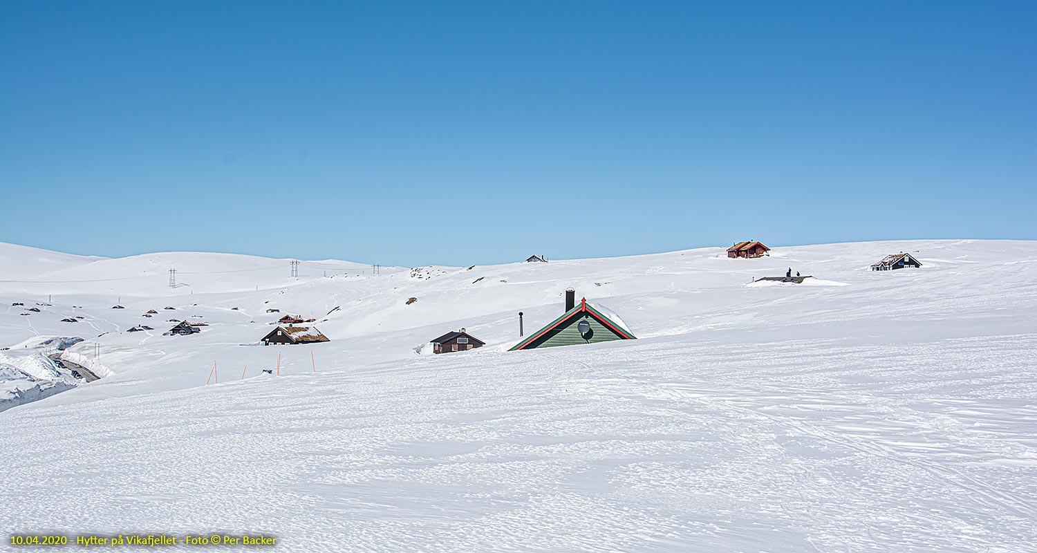 Hytter på Vikafjellet