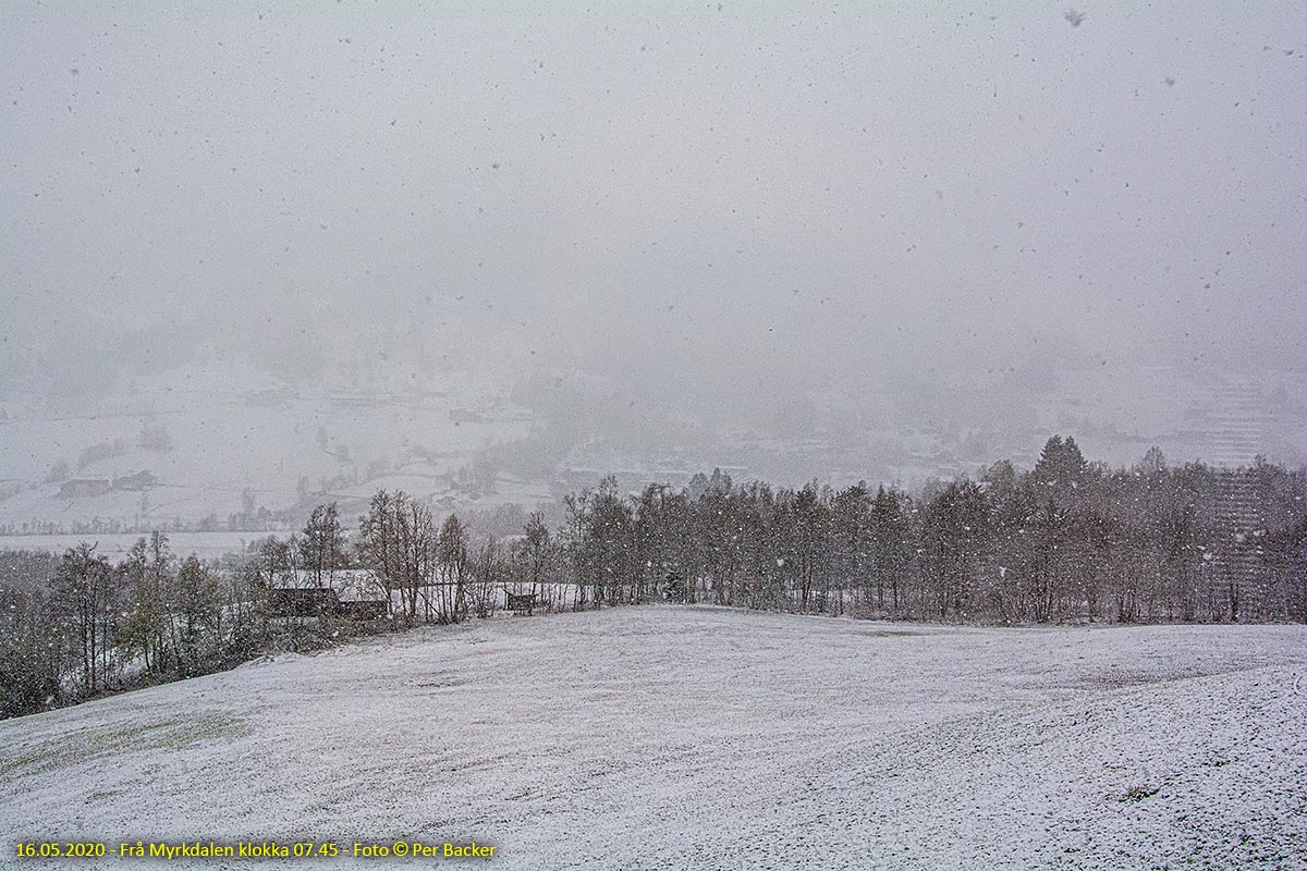 Frå Myrkdalen klokka 07.45