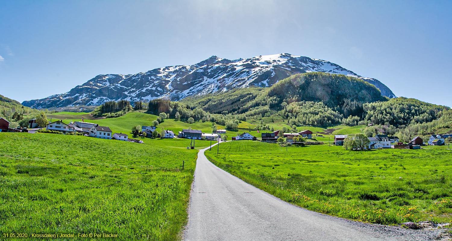 Frå Krossdalen i Jondal