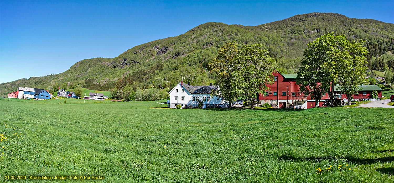 Frå Krossdalen i Jondal