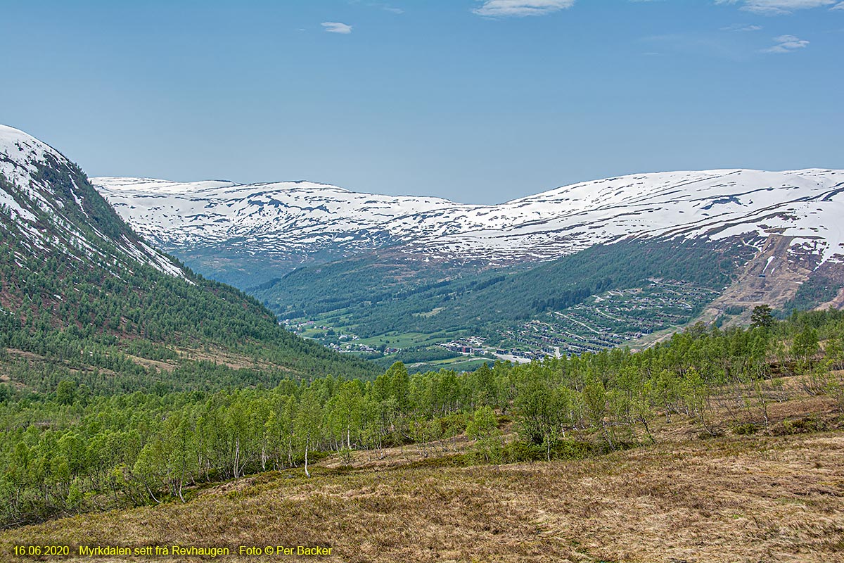 Myrkdalen sett frå Revhaugen