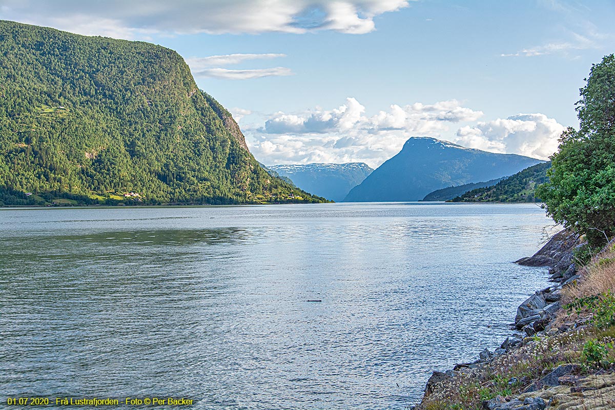 Frå Lustrafjorden