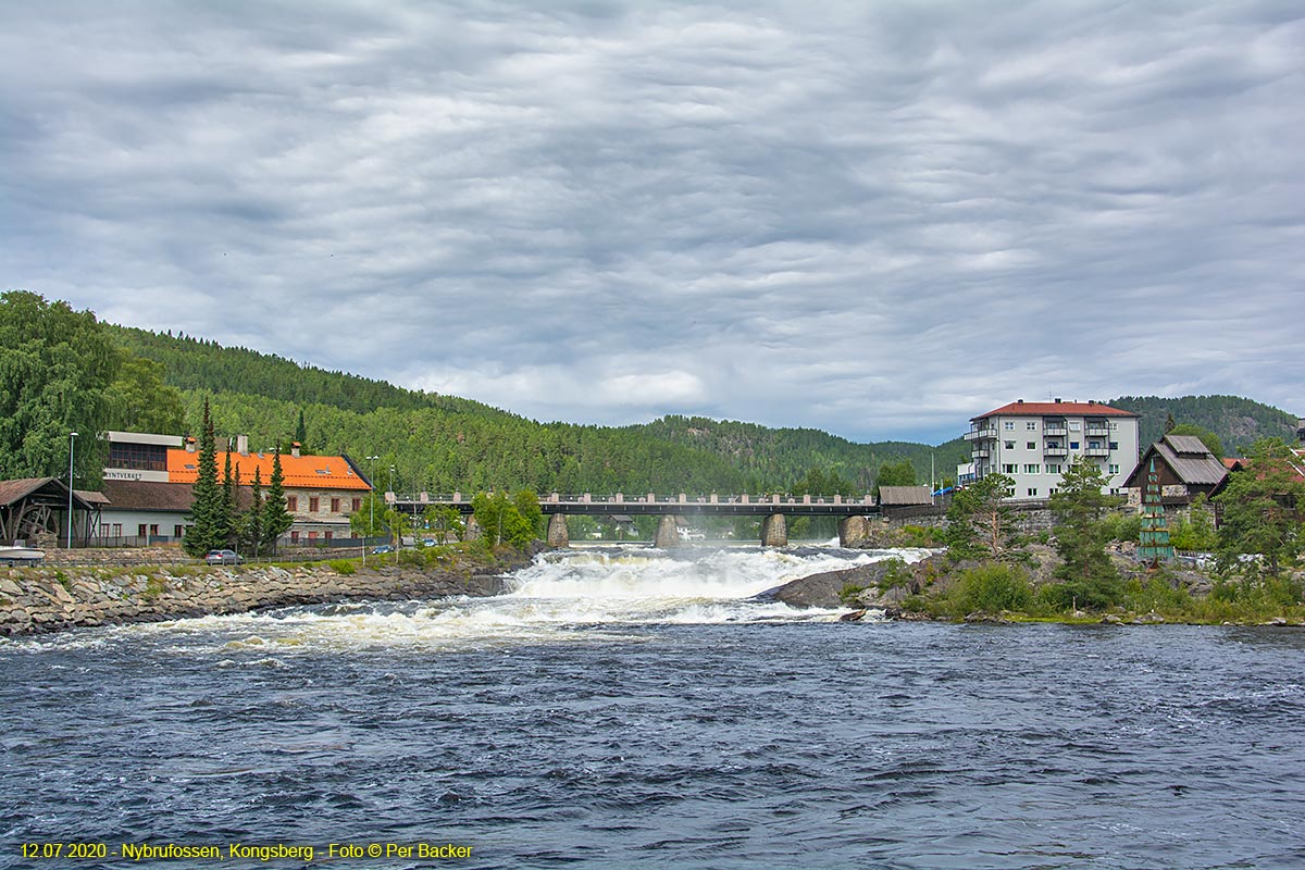 Nybrufossen i Kongsberg