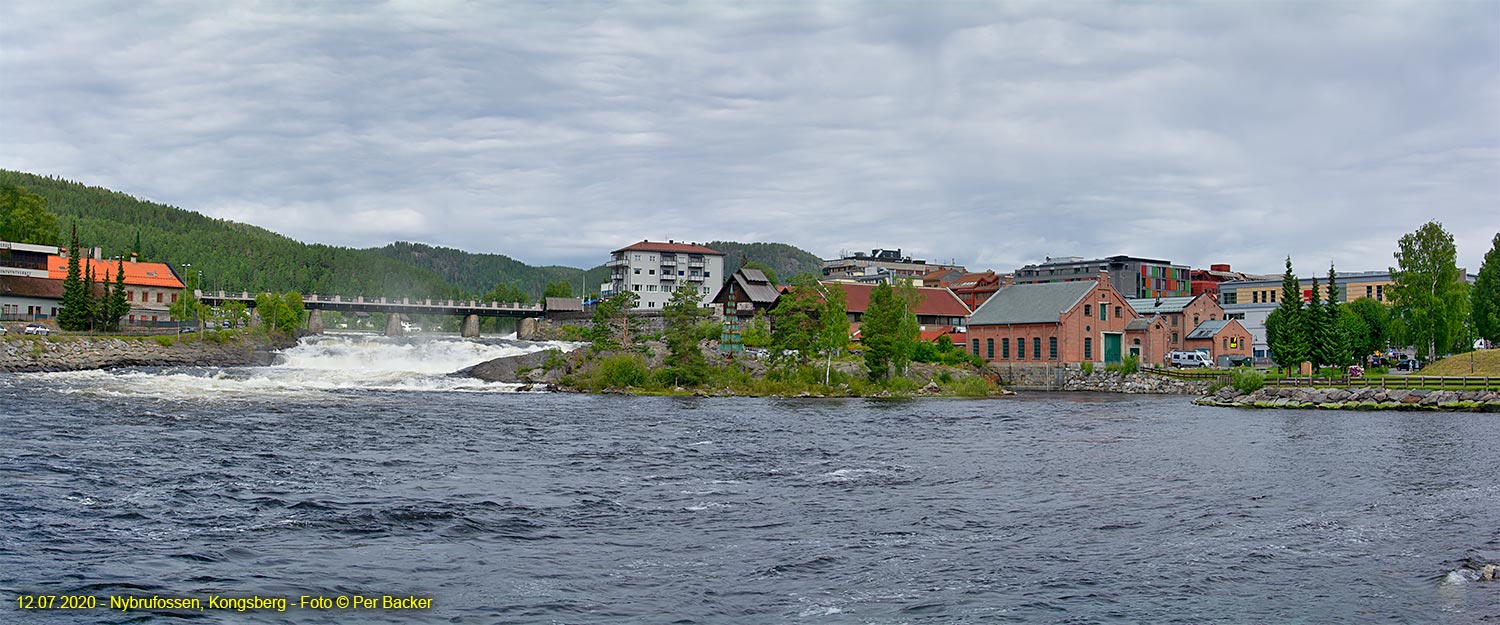 Nybrufossen i Kongsberg