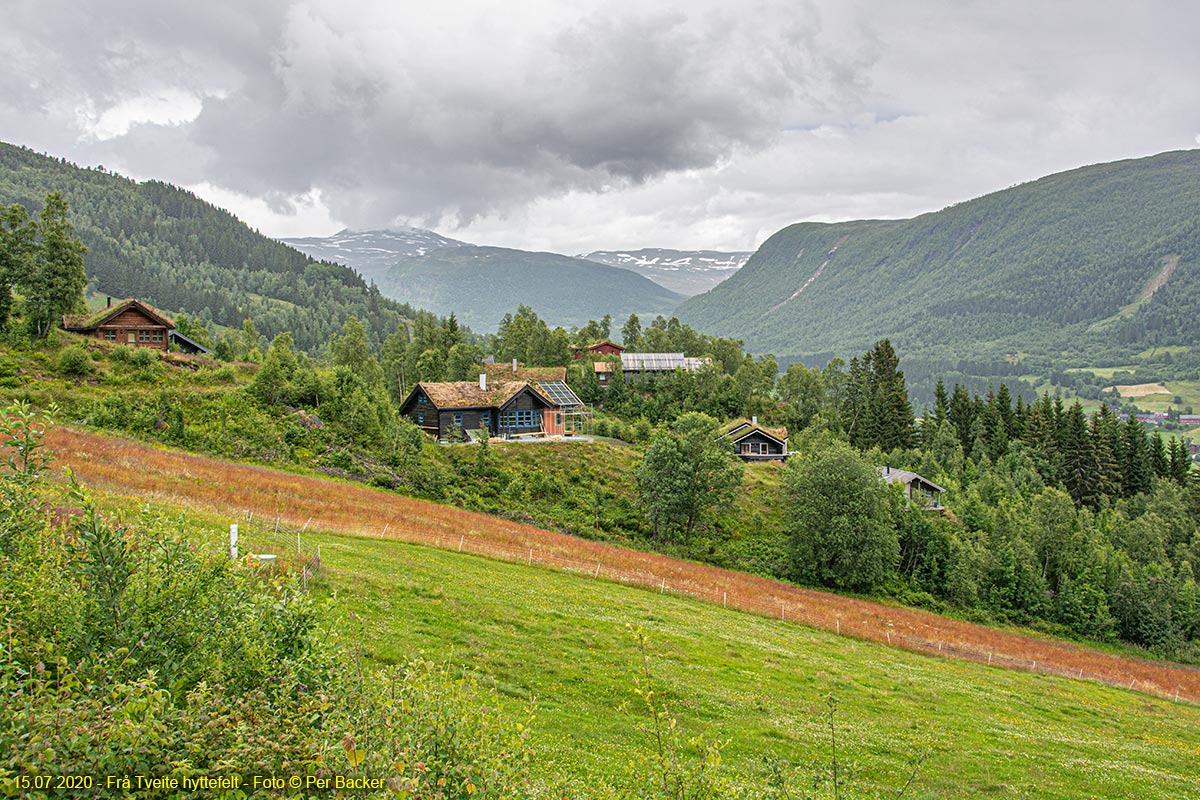 Frå Tveite hyttefelt