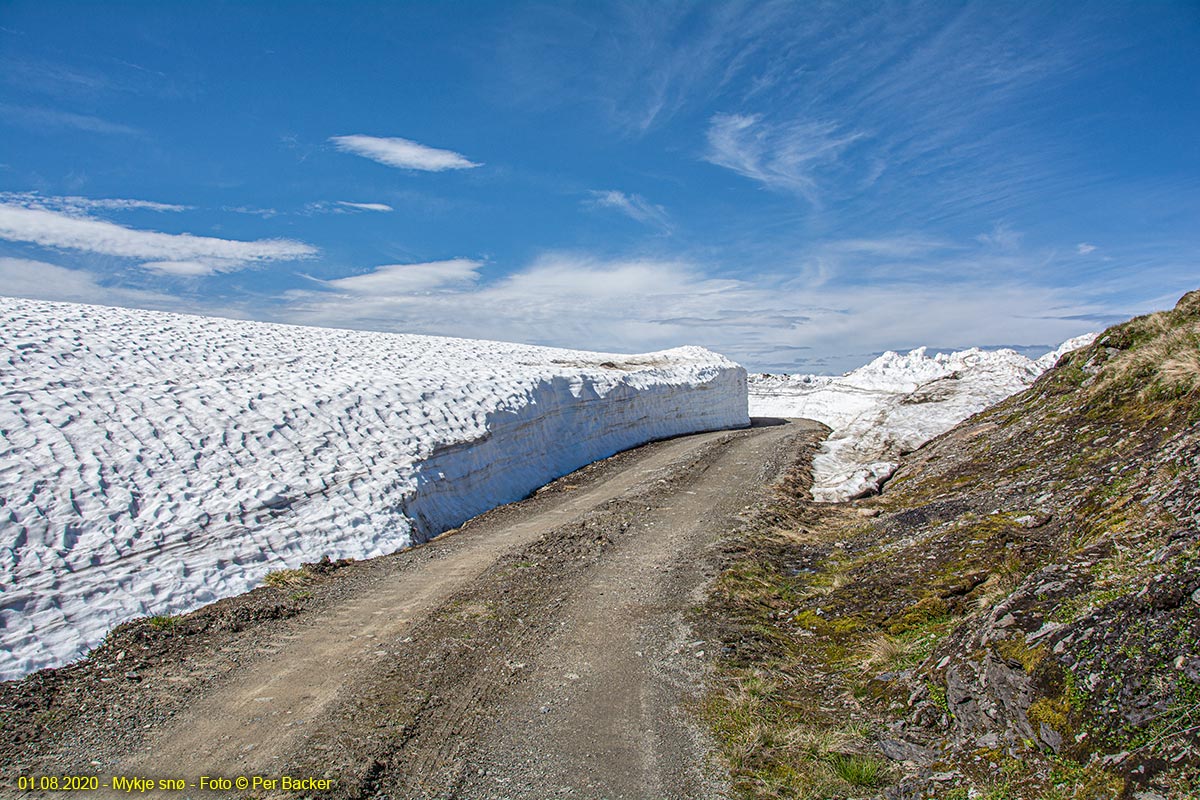 Mykje snø