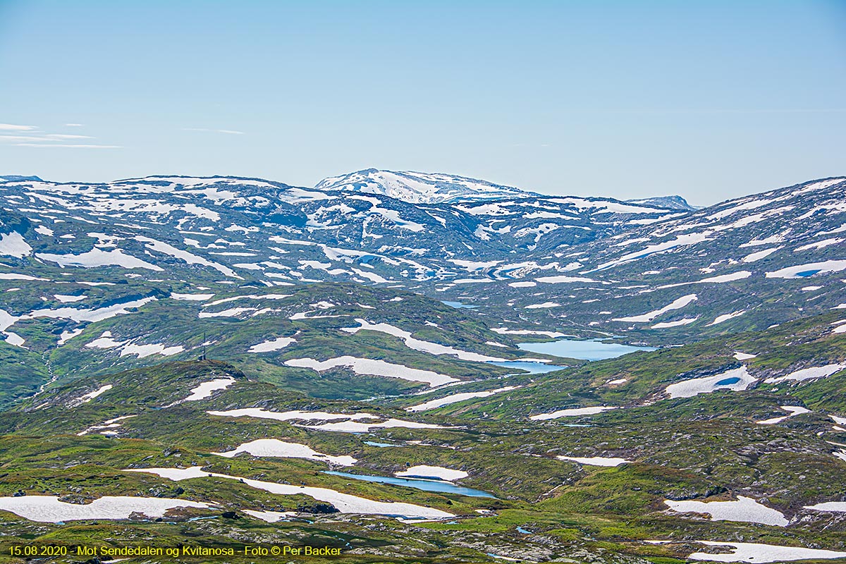 Mot Sendedalen og Kvitanosa