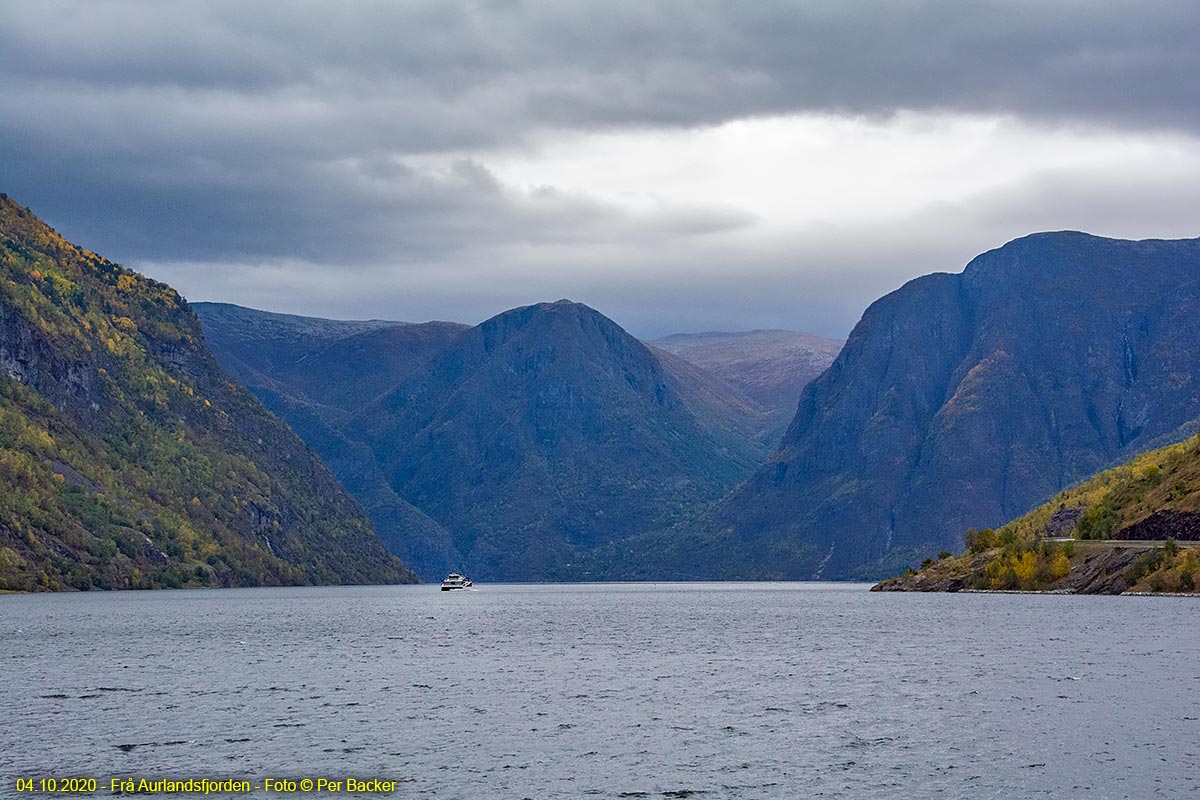 Frå Aurlandsfjorden