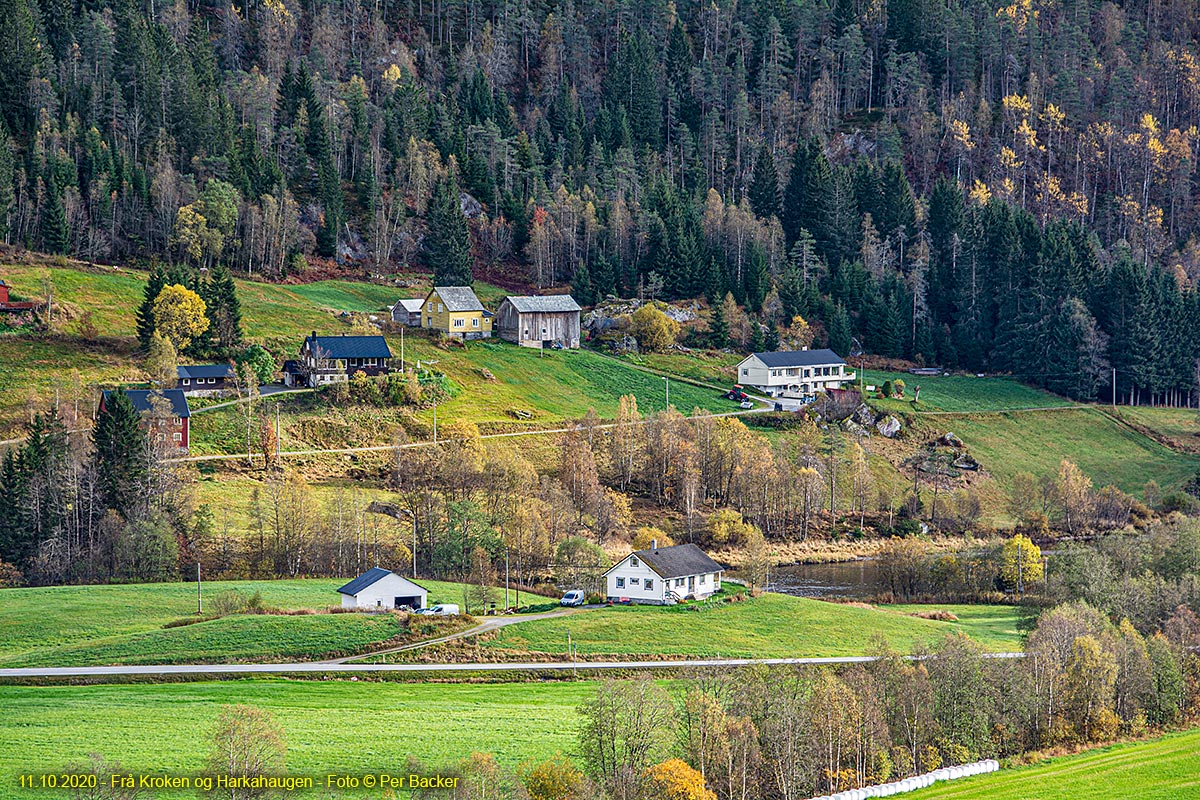 Mot Kroken og Harkahaugen