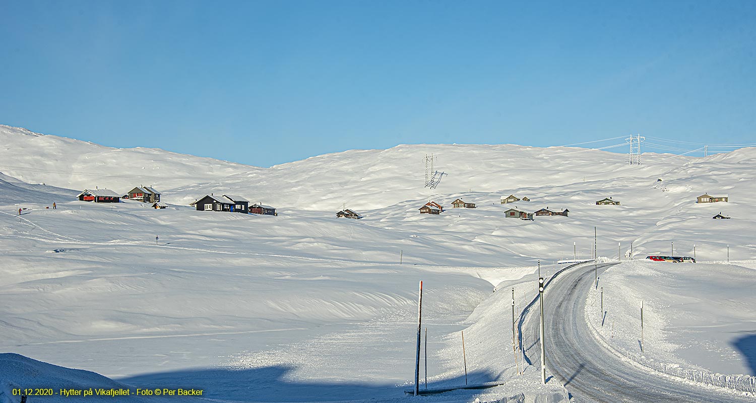 Hytter på Vikafjellet