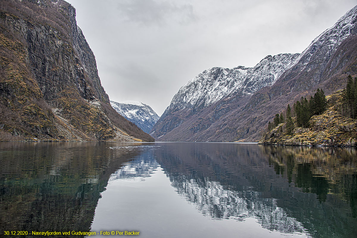 Nærøyfjorden ved Gudvangen