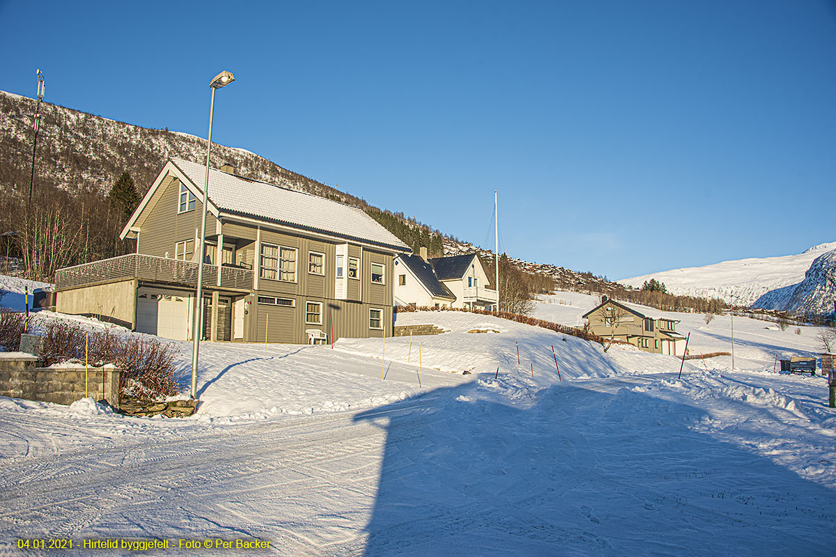 Frå Hirtelid byggjefelt