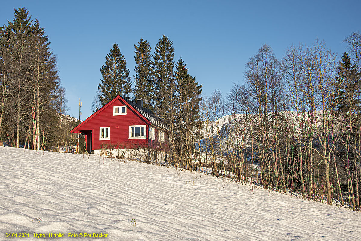 Hytte i Hirtelid