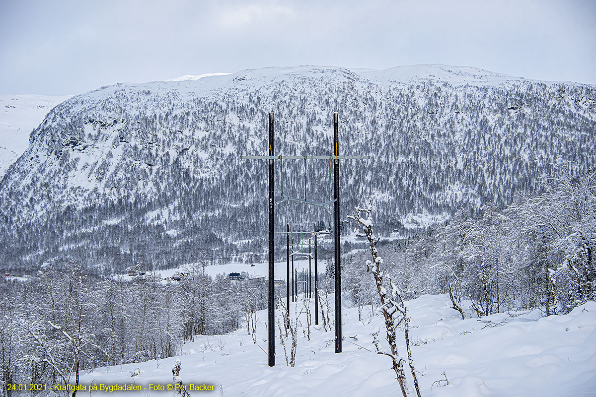 Kraftgata på Bygdadalen