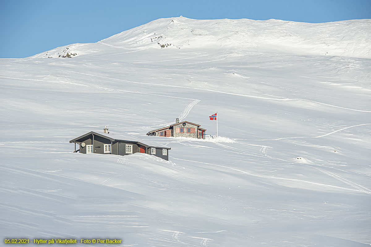 Hytter på Vikafjellet