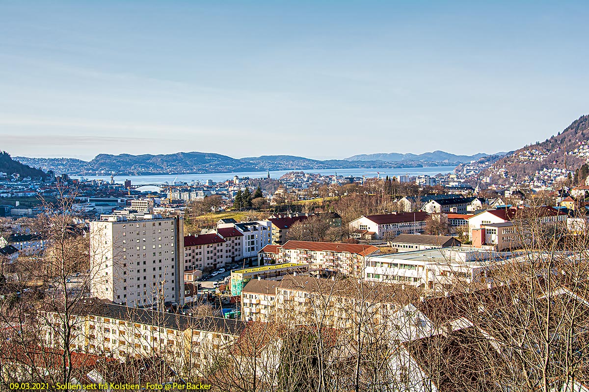 Byfjorden sett frå Kolstien