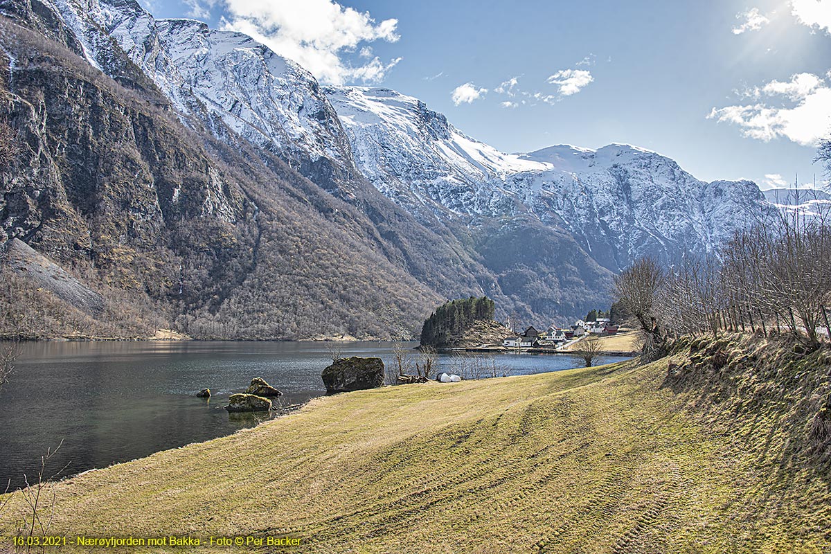 Frå Nærøyfjorden med Bakka