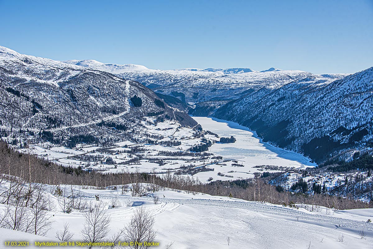 Myrkdalen sett frå Skjervheimstølen