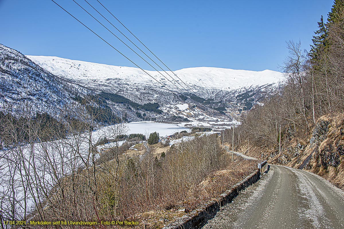 Myrkdalen sett frå Ulvundsegen