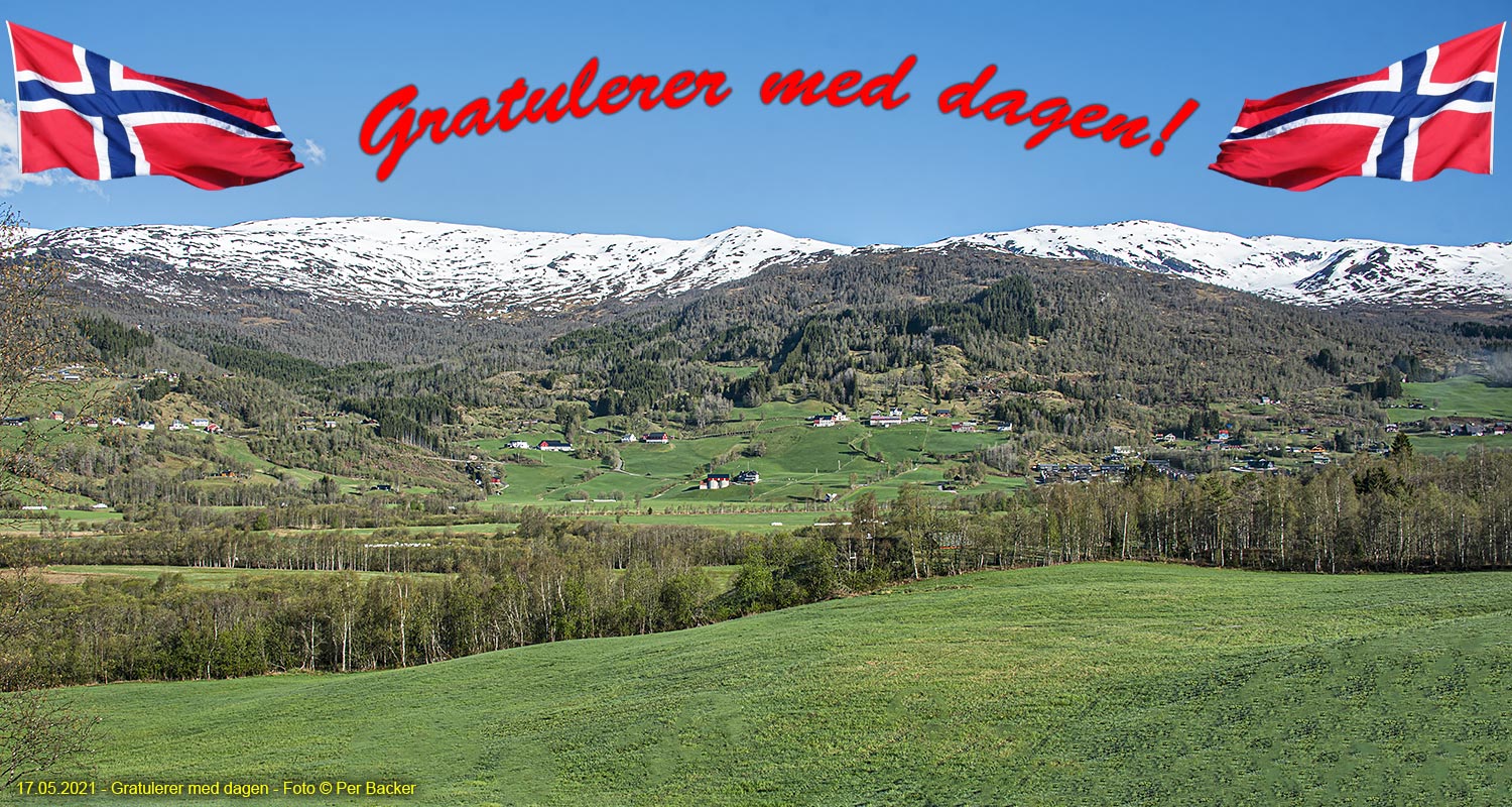 Gratulerer med dagen!