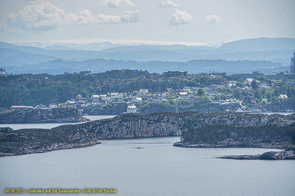 Sollsvika sett frå Turøyvarden