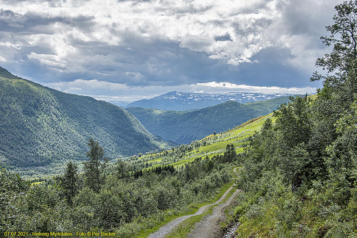 Retning Myrkdalen