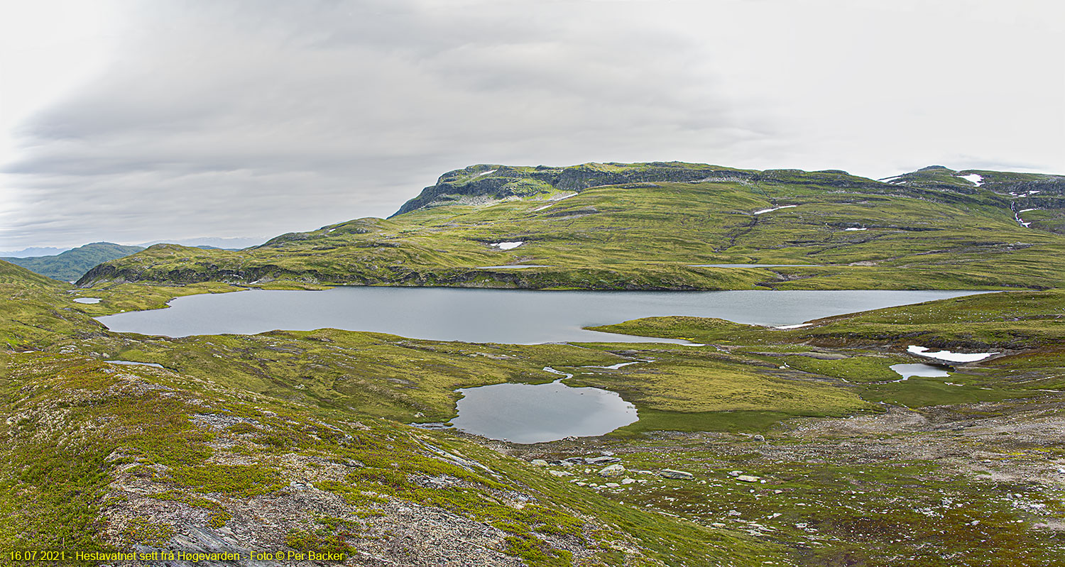 Hestavatnet sett frå Høgevarden