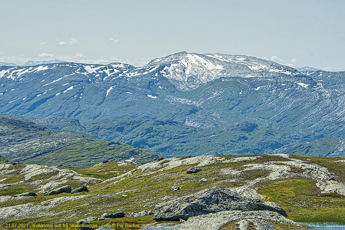 Kvitanosa sett frå Skabotneggja