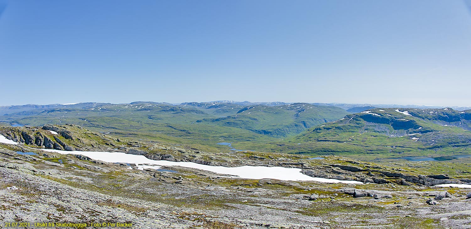 Utsikt frå Skabotneggja