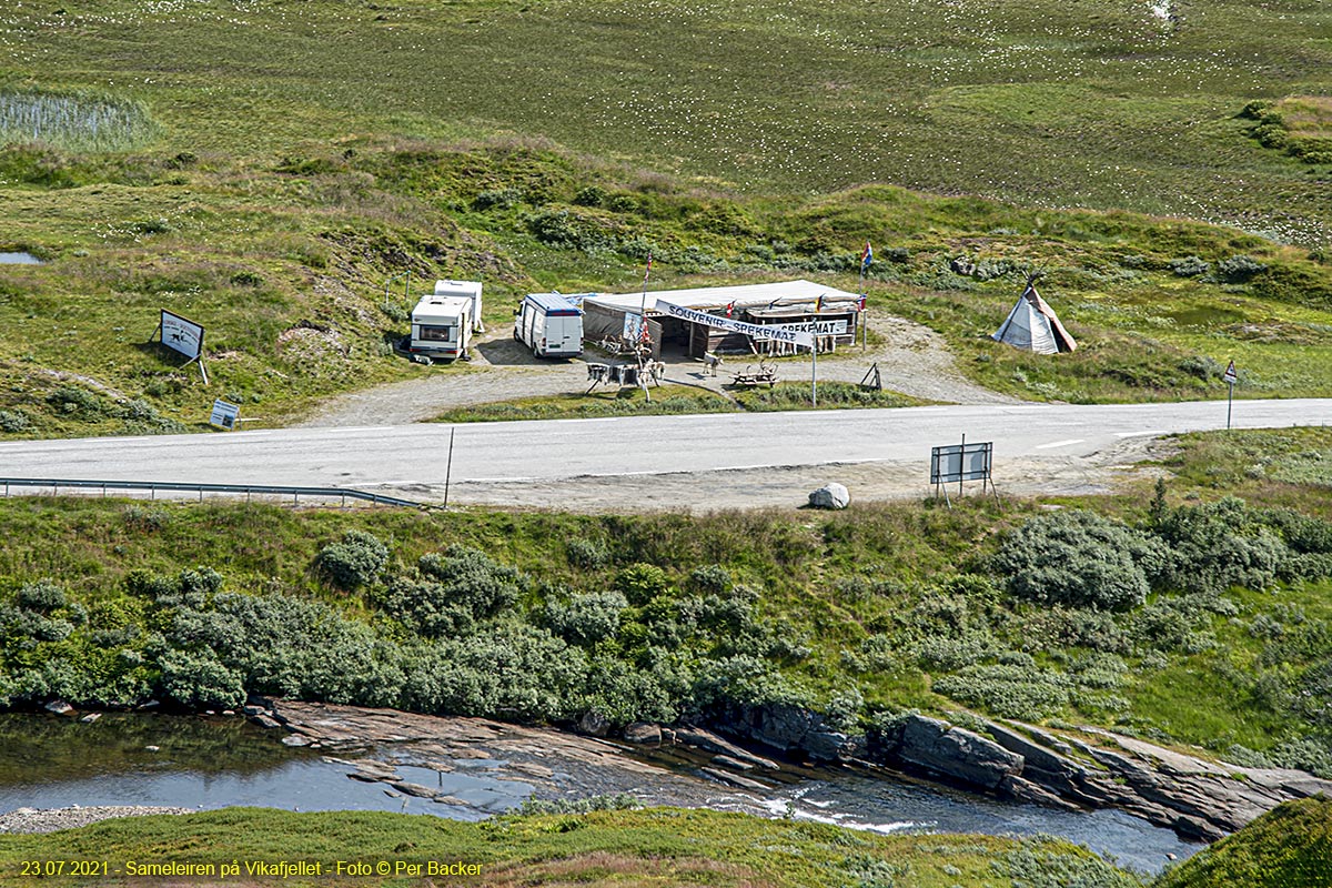 Sameleiren på Vikafjellet