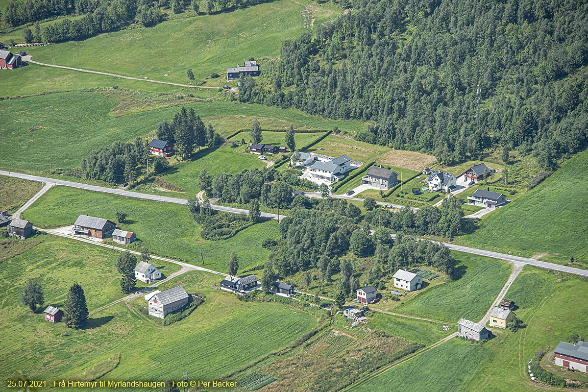 Frå Hirtemyr til Myrlandshaugen