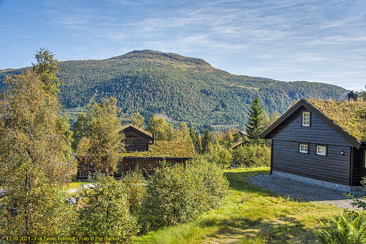 Frå Tveite hyttefelt