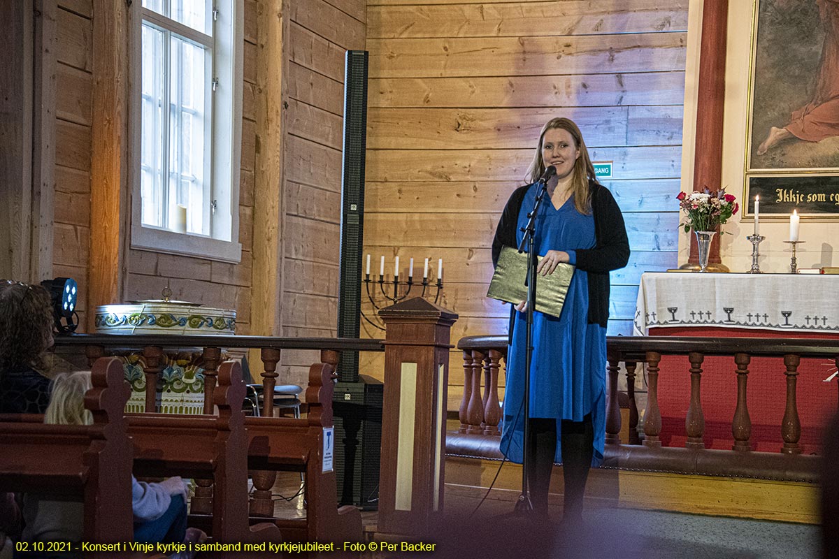 Konsert i Vinje kyrkje i samband med kyrkjejubileet