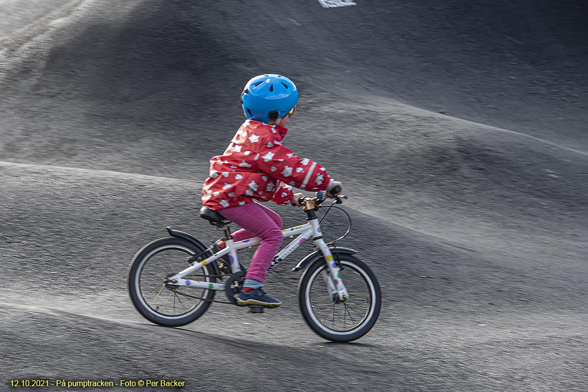 På pumptracken