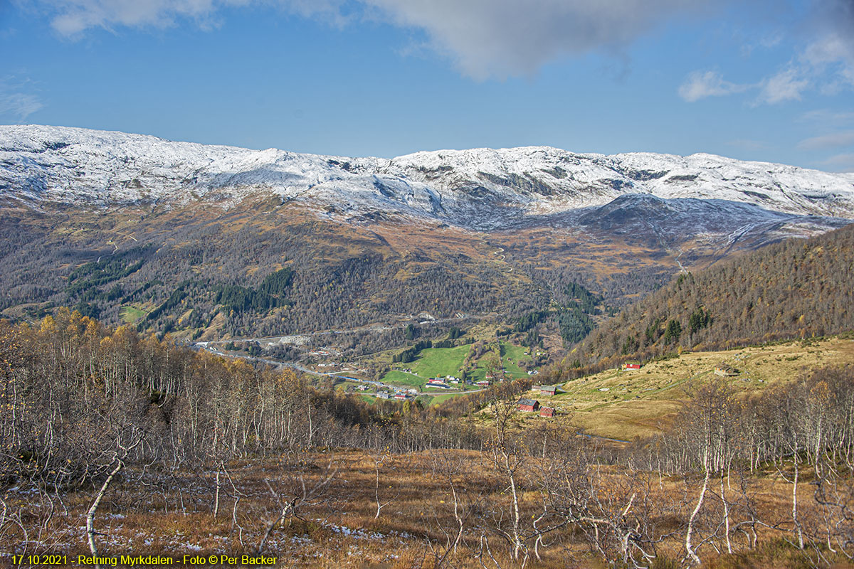 Retning Myrkdalen