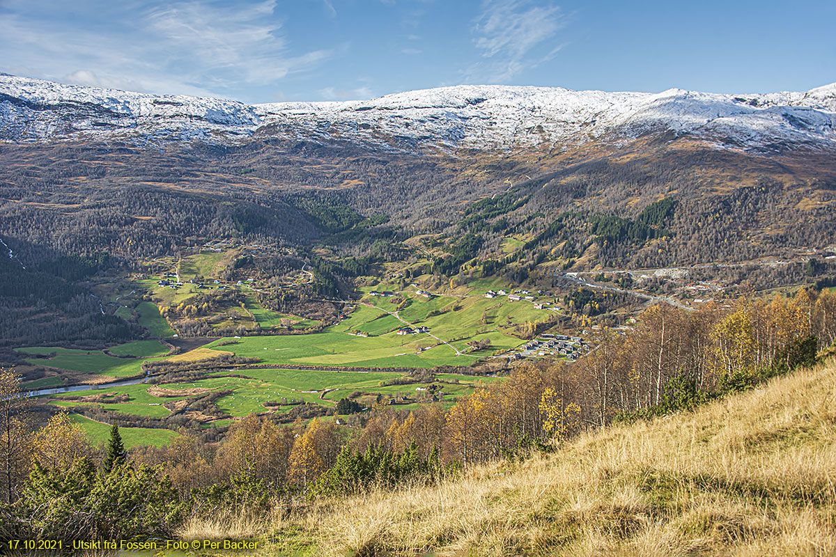 Utsikt frå Fossen