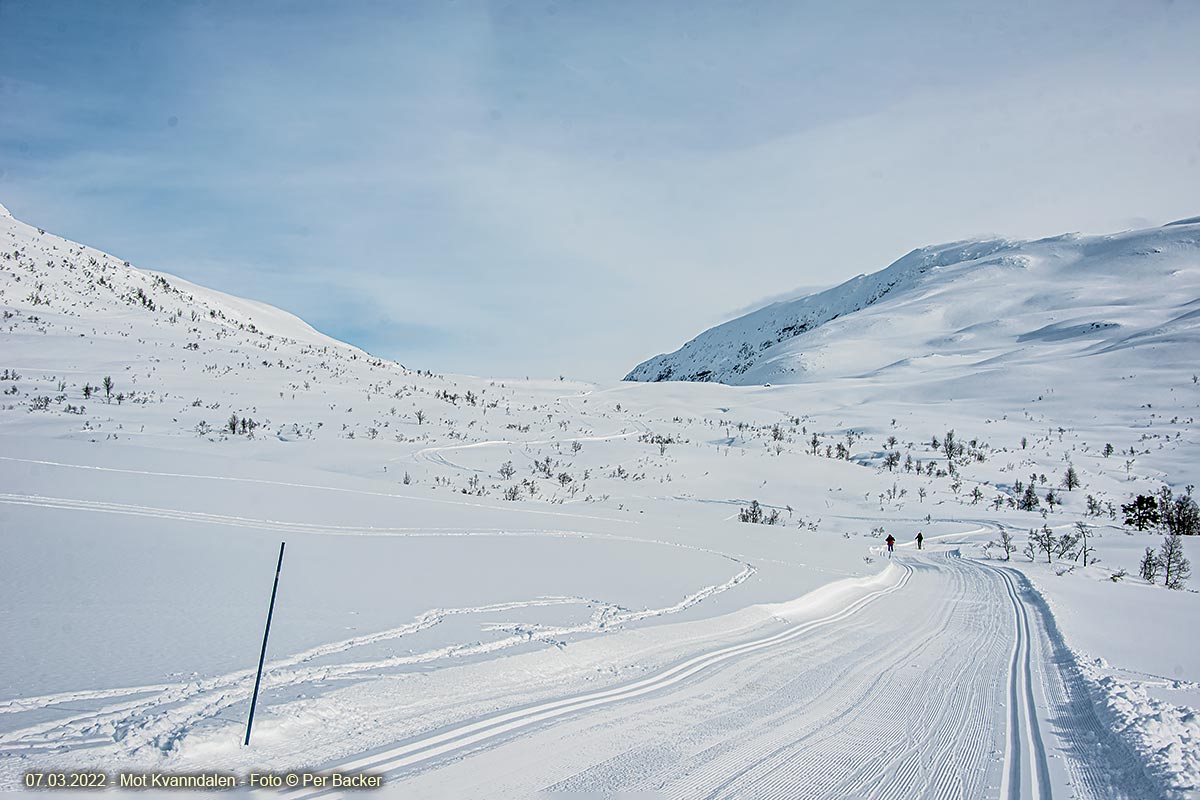 Mot Kvanndalen