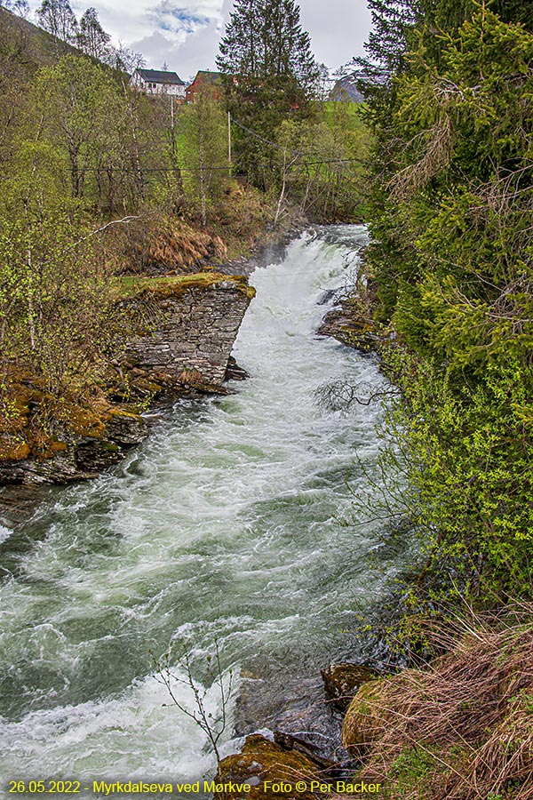 Myrkdalselva ved Mørkve